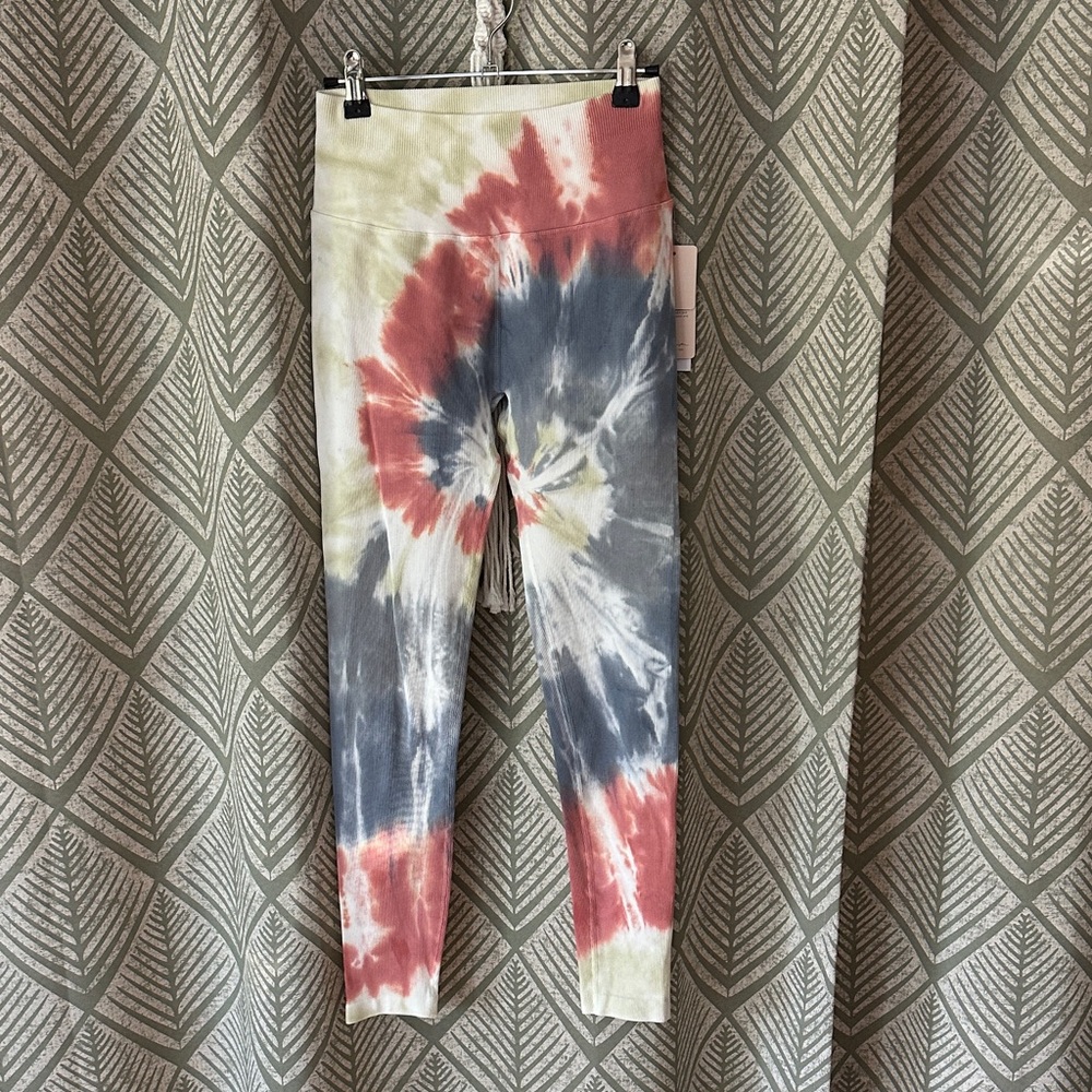 Spiritual Gangster Love Sculpt Multicolor Tie-Dye Leggings